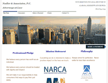 Tablet Screenshot of nadler-law.com